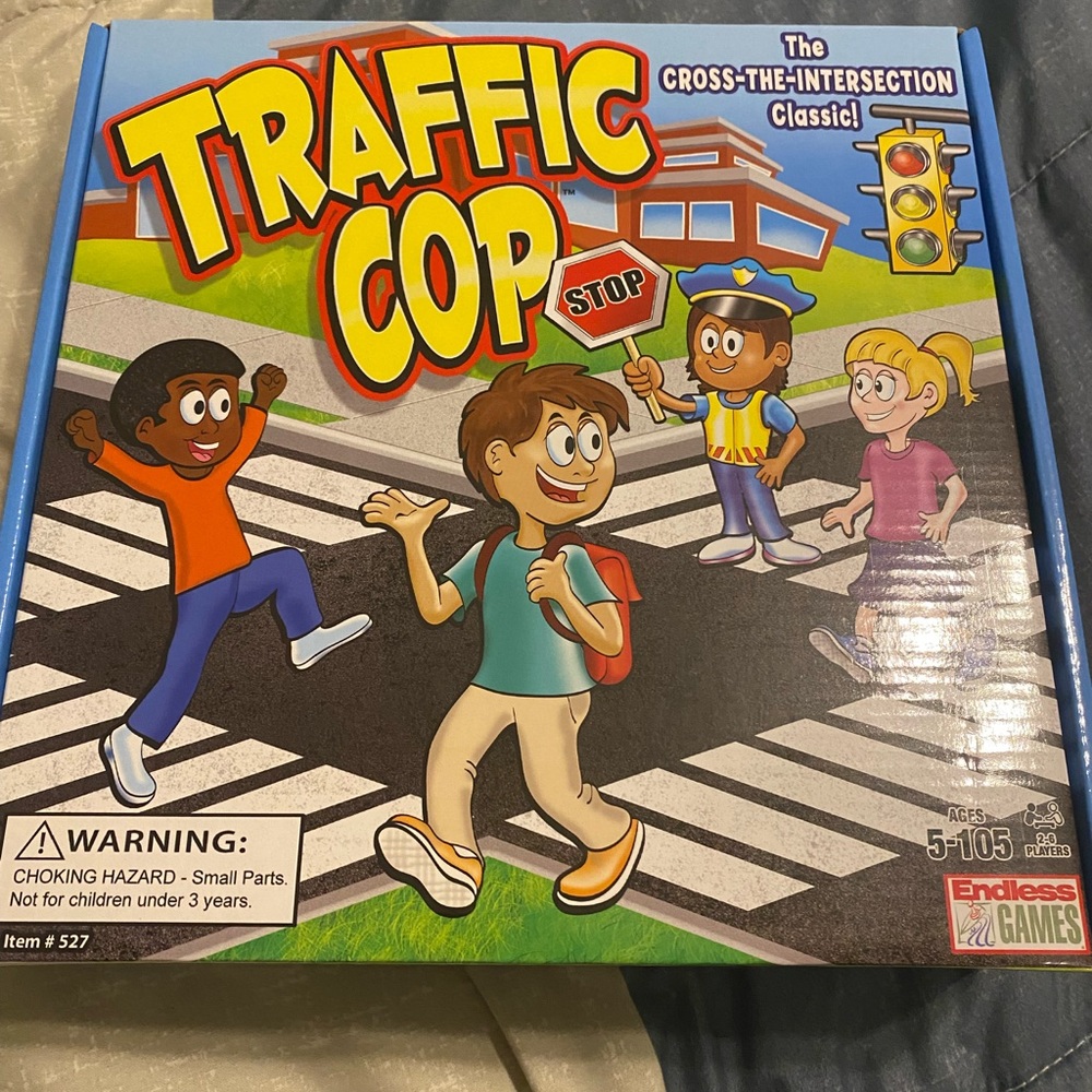 Traffic cop board game